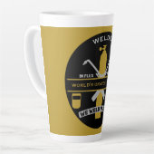 Tasse Latte Welding Humor Gift (Angle gauche)
