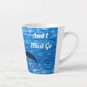 Tasse Latte Whale Tail Blue Ocean appelle (Droite)