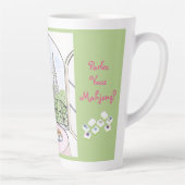 Tasse Latte Whimsical Paris and Eiffel Tower MAHJONG (Droite)
