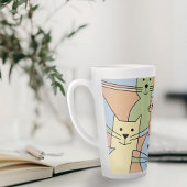 Tasse Latte Whisker Wonders Cats