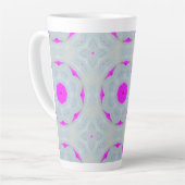 Tasse Latte Whisper Fuchsia (Angle gauche)
