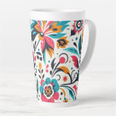 Tasse Latte White mexican (Angle droit)