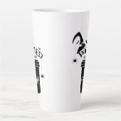 Tasse Latte Wicked Without Coffee – Funny Witchy Coffee Lover  (Devant)