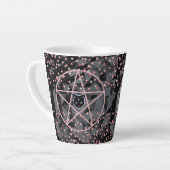 Tasse Latte WiizyWitch Magic Witch Cosmic Chat Pentacle Magick (Angle gauche)