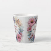 Tasse Latte WildFlowers Happy Mother's Day (Devant)