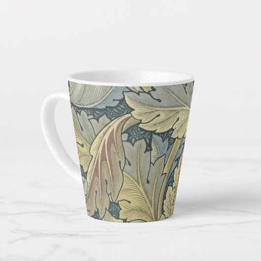 Tasse Latte William Morris Acanthus Leaves (Angle gauche)