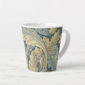Tasse Latte William Morris Acanthus Leaves (Angle droit)