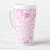 Tasse Latte William Morris Artichoke rose pâle (Angle gauche)