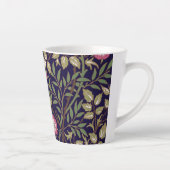 Tasse Latte William Morris Briquet Floral Art nouveau (Droite)