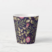 Tasse Latte William Morris Briquet Floral Art nouveau (Devant)