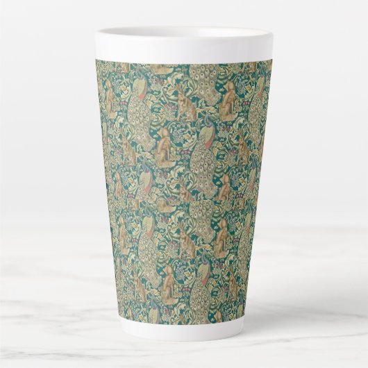 Tasse Latte William Morris Forêt (Devant)