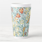 Tasse Latte William Morris Golden Lily modèle floral (Devant)