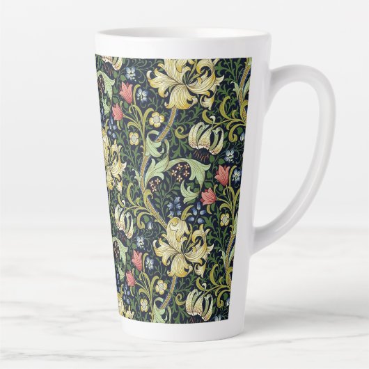 Tasse Latte William Morris Golden Lily modèle floral (Droite)