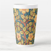 Tasse Latte William Morris Rose Wreath (Devant)