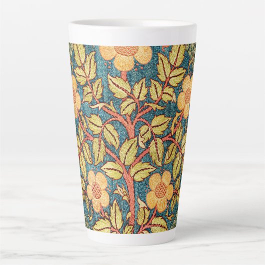 Tasse Latte William Morris Rose Wreath (Devant)