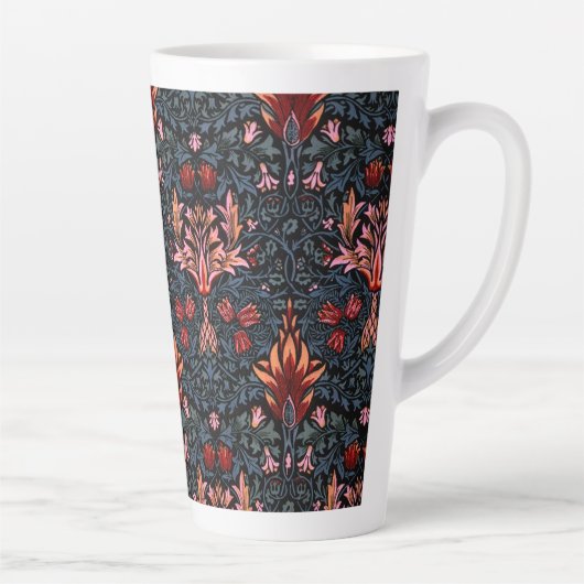 Tasse Latte William Morris Snakeshead Dark Motif (Droite)