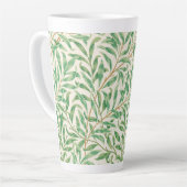 Tasse Latte Willow Bough William Morris Motif (Angle gauche)