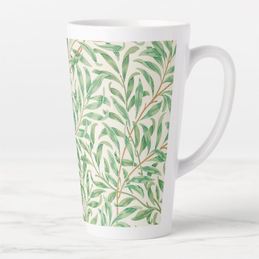 Tasse Latte Willow Bough William Morris Motif (Droite)