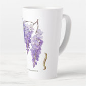 Tasse Latte Wisteria Sinensis (Angle droit)