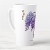 Tasse Latte Wisteria Sinensis (Angle gauche)