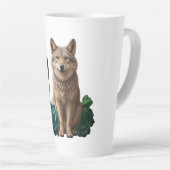 Tasse Latte Wolf Four (Angle droit)