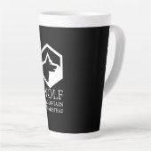 Tasse Latte Wolf Mountain Homestead (Angle droit)