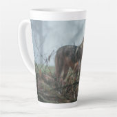 Tasse Latte Wolfdog (Angle gauche)
