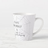 Tasse Latte Wreath déplaisante (Droite)