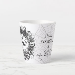 Tasse Latte Wreath déplaisante
