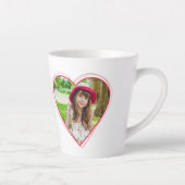 Tasse Latte "XOXO" Valentines (Droite)