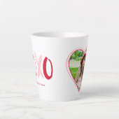 Tasse Latte "XOXO" Valentines (Devant)
