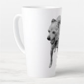 Tasse Latte Yawn confortable pour les nuits d'automne (Angle gauche)