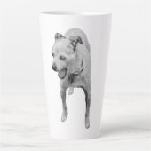 Tasse Latte Yawn confortable pour les nuits d'automne (Devant)