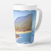 Tasse Latte Yelapa Beach 761 (Angle droit)
