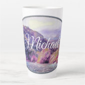 Tasse Latte Yelapa côtière à Puerto 1620 (Devant)