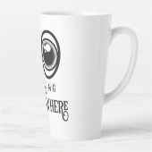 Tasse Latte Yeux (Droite)
