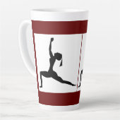 Tasse Latte Yoga Lover (Angle gauche)