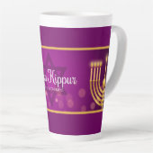 Tasse Latte Yom Kippour (Angle droit)
