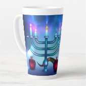 Tasse Latte Yom Kippour (Angle gauche)