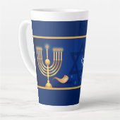 Tasse Latte Yom Kippour (Angle gauche)