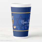 Tasse Latte Yom Kippour (Devant)