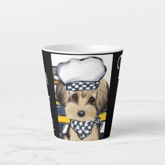 TASSE LATTE YORKIE POO (Devant)
