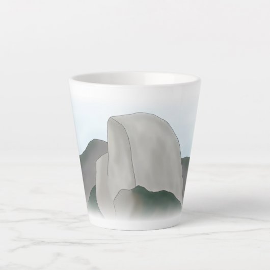 Tasse Latte Yosemite Mug, National Park Coffee Cup (Devant)