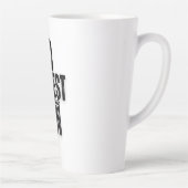 Tasse Latte Your Script on Black (Droite)