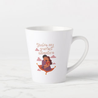 Tasse Latte You're My Greatest Adventure – Romantic Flying