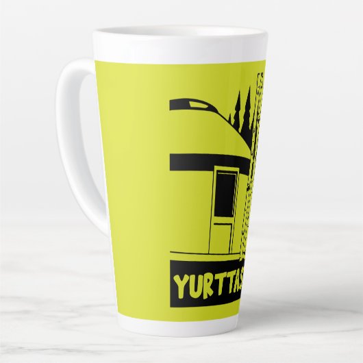 Tasse Latte Yourt Vivant Dans La Nature (Angle gauche)