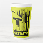 Tasse Latte Yourt Vivant Dans La Nature (Devant)