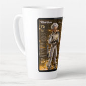 Tasse Latte Ytterbium (Yb) – Collection ATOMIVRA™ (Angle gauche)