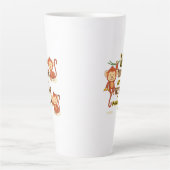 Tasse Latte Yup ! C'est mon cirque, ce sont mes trois singes (Devant)