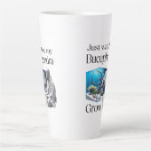 Tasse Latte Zen and Bucephalandra (Devant)